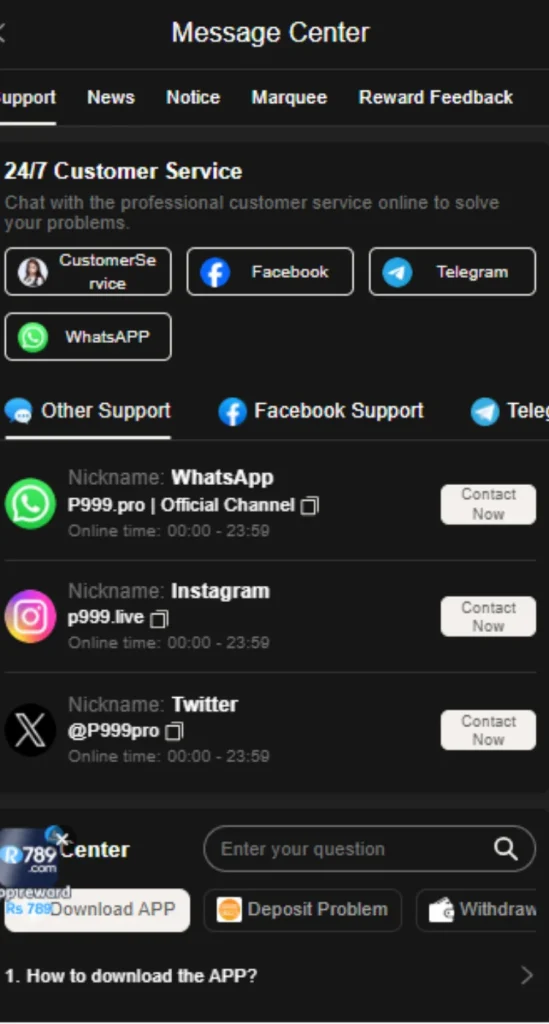 P999 Game APK