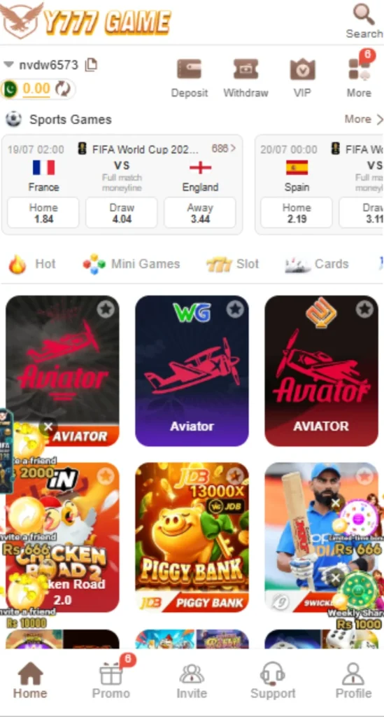 Y777 Game