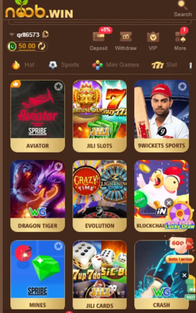 Noob Win Game APK latest version